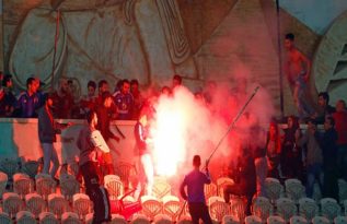 شغب جماهير الأهلي