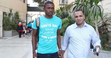 معروف يوسف مع وكيل أعماله أسامة فرحات