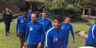 لاعبي الزمالك فى هواسا