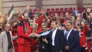 الفريق كرة السلة بالنادي الأهلى