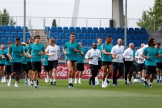 تدريبات فريق ريال مدريد