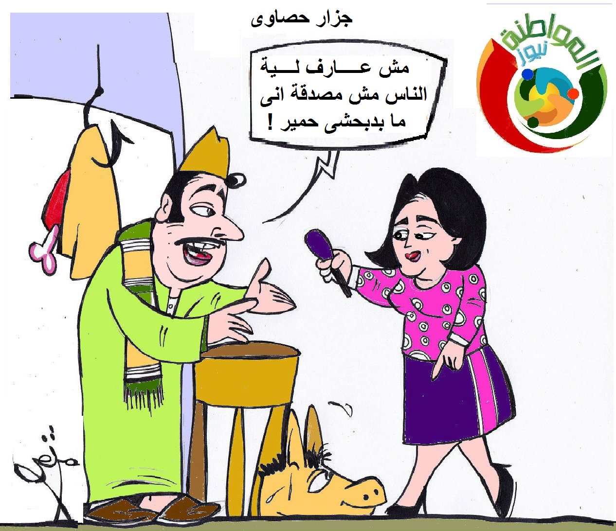 كاريكاتير المواطنة 2نيوز 234