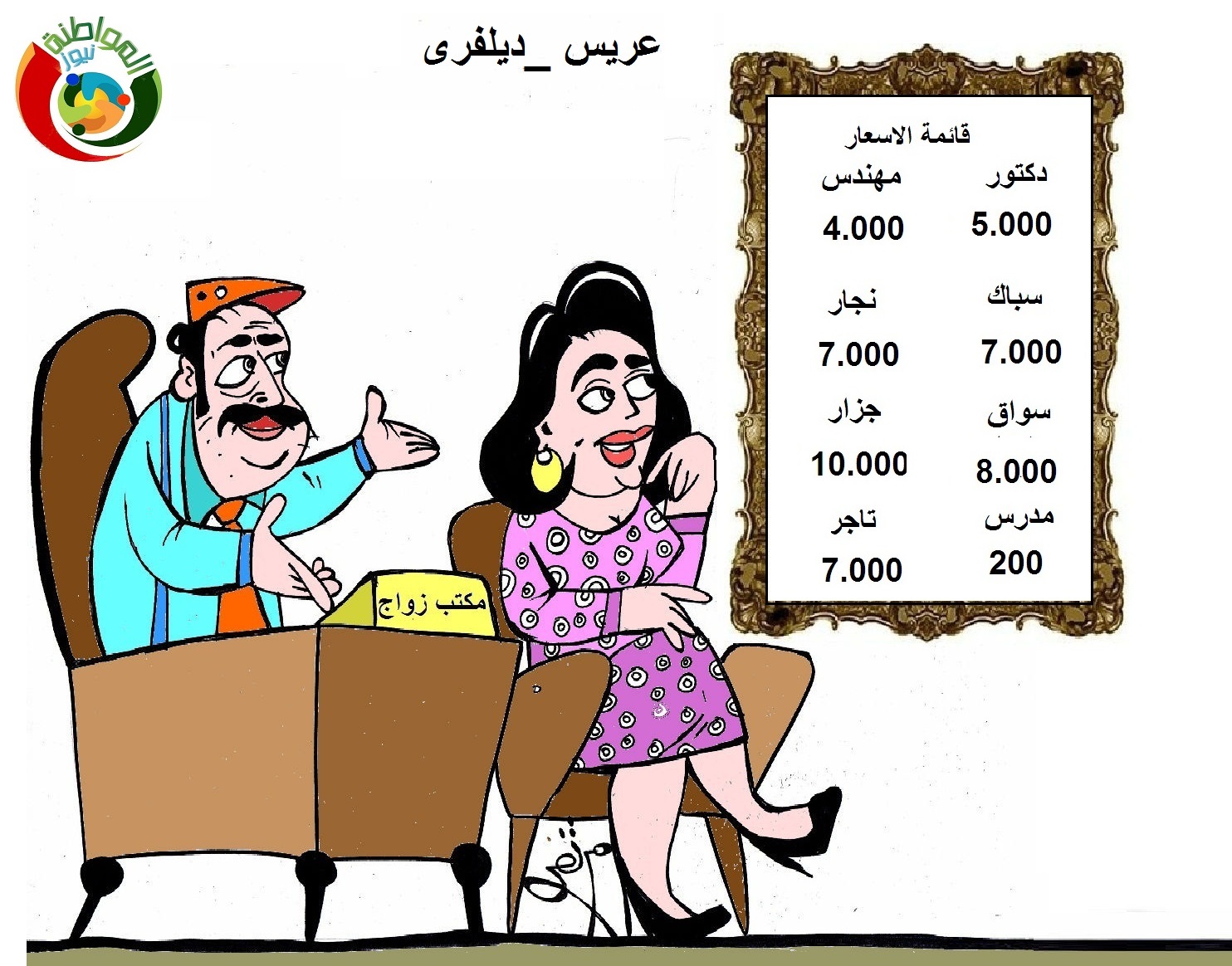 كارتون المواطنة نيوز632596