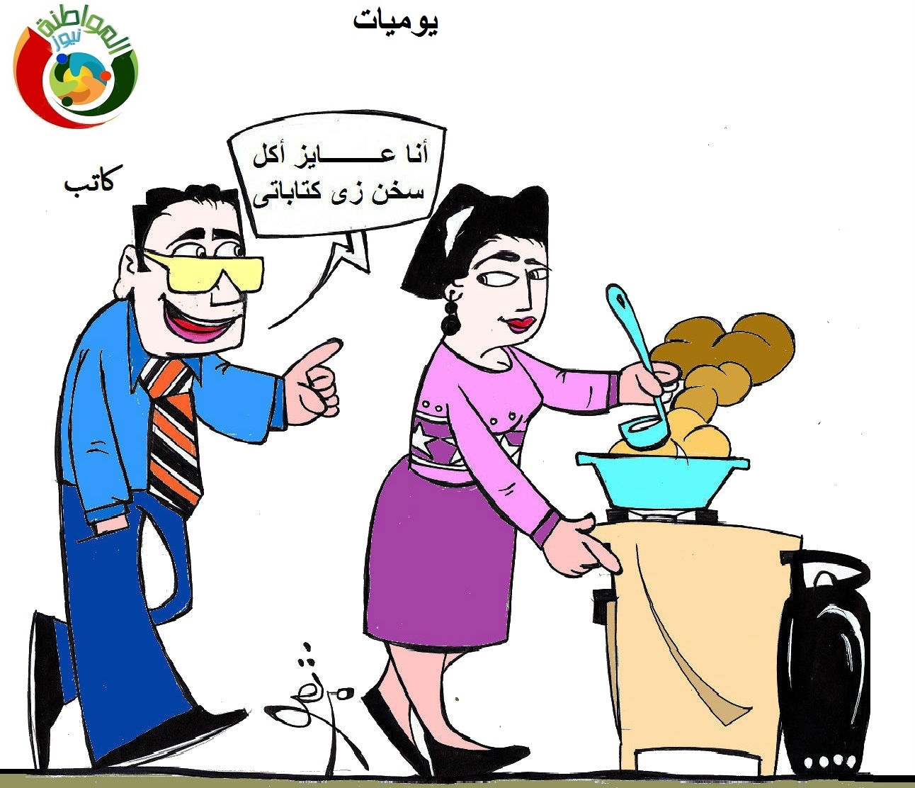يوميات كاتب